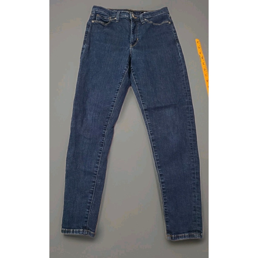 Banana Republic High Rise Skinny‎ Jeans Womens Size 28 Dark Wash Stretch Denim